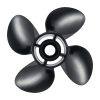 4 Blades Aluminum Propeller 14x21 for Honda 115-250hp Outboard Engine Motor 4.75" Gearcase - Image 2