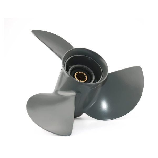 Outboard Aluminum Propeller 13 1/2x15“ Pitch for Honda Engine Motor 4.25" Gearcase - Image 2