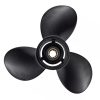 10.25X14 Aluminum Outboard Boat Propeller fit Johnson Evinrude Cupped Prop Engines 15-35 HP,14-Spline - Image 2
