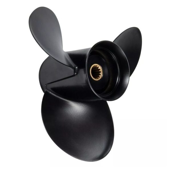 10.25X14 Aluminum Outboard Boat Propeller fit Johnson Evinrude Cupped Prop Engines 15-35 HP,14-Spline - Image 4