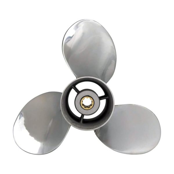 Stainless Steel Propeller 9 1/4x9 for JOHNSON Outboard 8-15HP Prop 13 Tooth RH - Image 3