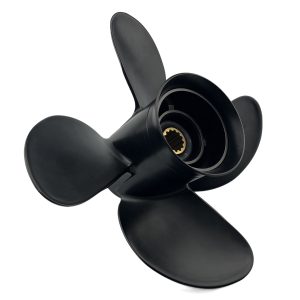 10.3x13 Outboard Propeller Aluminum Fit Mercury Boat Engines 25HP - 70HP Pressed-In Hub 4 Blades