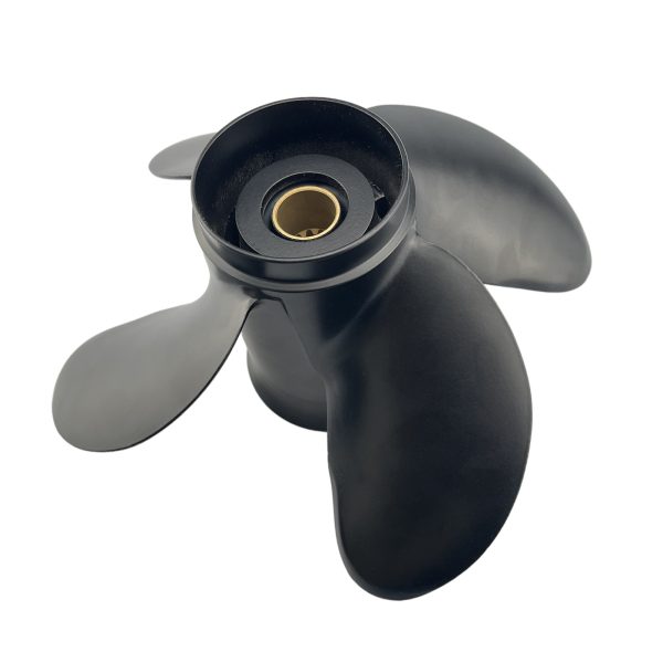 10.3x13 Outboard Propeller Aluminum Fit Mercury Boat Engines 25HP - 70HP Pressed-In Hub 4 Blades - Image 3