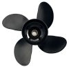 10.3x13 Outboard Propeller Aluminum Fit Mercury Boat Engines 25HP - 70HP Pressed-In Hub 4 Blades - Image 4