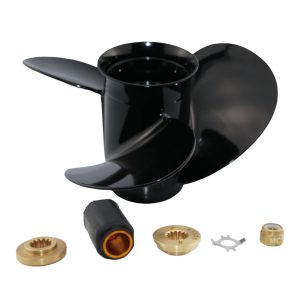 11 1/4x14 Outboard Propeller Aluminum Fit Mercury Boat Engines 25HP - 70HP Interchangeable Hub
