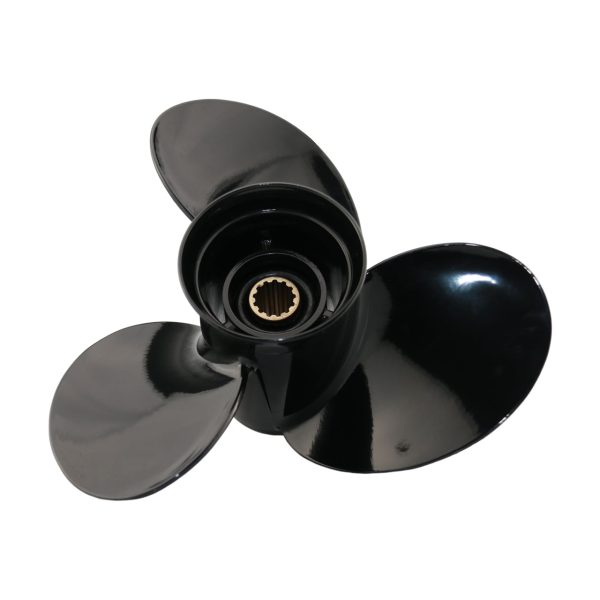 10 1/8x15 Outboard Propeller Aluminum Fit Mercury Boat Engines 25HP - 70HP Pressed-In Hub - Image 3