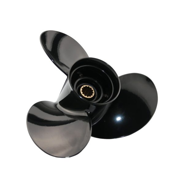 10 1/8x15 Outboard Propeller Aluminum Fit Mercury Boat Engines 25HP - 70HP Pressed-In Hub - Image 4