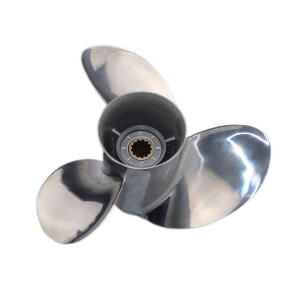 10 3/8x14 Outboard Propeller Stainless Steel Fit Mercury Boat Engines 25HP - 70HP Pressed-in Hub