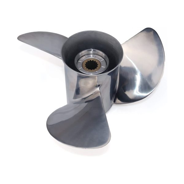13 1/2x18 Outboard Propeller Stainless Steel Fit Mercury Boat Engines 40HP - 140HP Pressed-in Hub