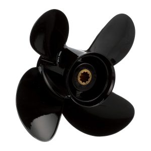 10.2x12 Outboard Propeller Aluminum Fit Mercury Boat Engines 9.9HP - 25HP 4 Blades