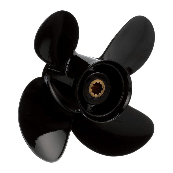10.1x14 Outboard Propeller Aluminum Fit Mercury Boat Engines 9.9HP - 25HP 4 Blades