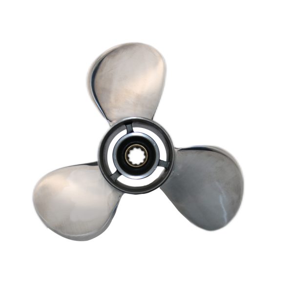 10 3/8X12 Outboard Propeller Stainless Steel Fit Mercury Boat Engines 9.9HP - 25HP