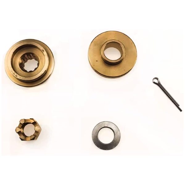 9.9-15HP Hardware Hub Kits Installation fit Suzuki Outboard Propeller, Thrust Washer/Spacer/Washer/Nut/Cotter Pin Included - Image 4