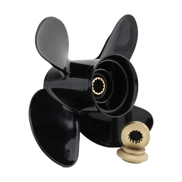 10.1x15 Outboard Propeller Aluminum Fit Tohatsu Boat Engines 35HP - 50HP 4 Blades