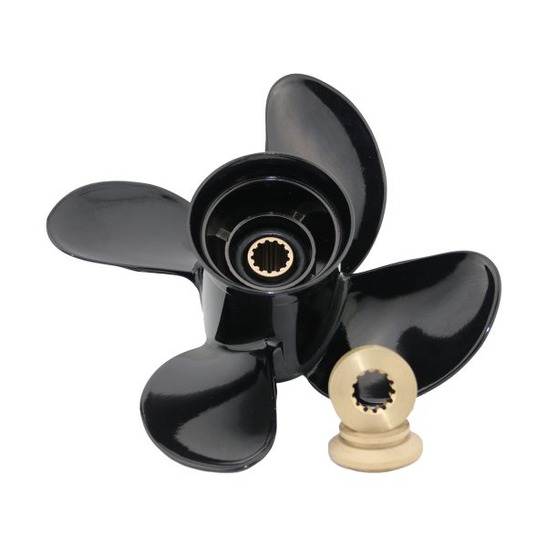 10.1x15 Outboard Propeller Aluminum Fit Tohatsu Boat Engines 35HP - 50HP 4 Blades - Image 2
