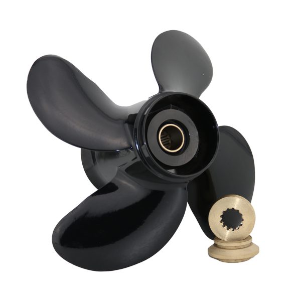 10.1x15 Outboard Propeller Aluminum Fit Tohatsu Boat Engines 35HP - 50HP 4 Blades - Image 3