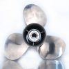 11.1X13 Outboard Propeller Stainless Steel Fit Tohatsu Boat Engines 35HP - 50HP