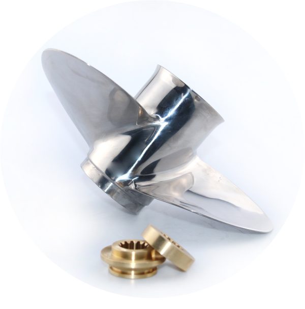 11.1X13 Outboard Propeller Stainless Steel Fit Tohatsu Boat Engines 35HP - 50HP - Image 2