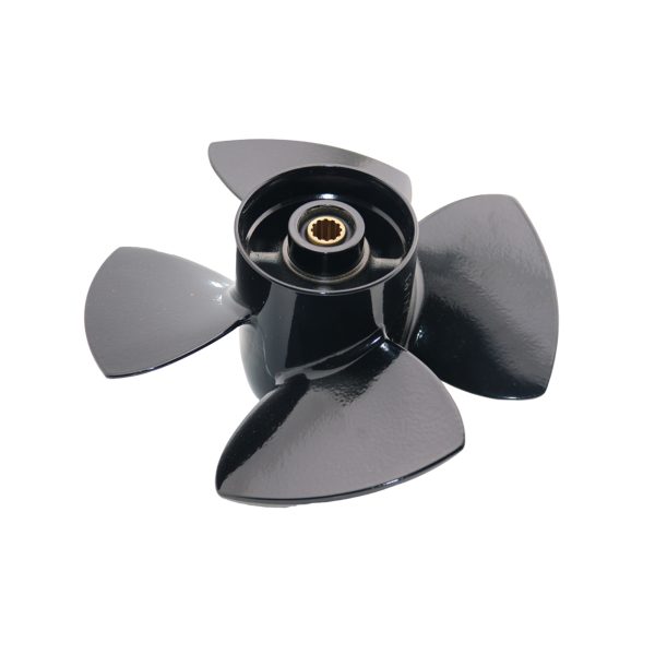 8.7x7 Outboard Propeller Aluminum Fit Tohatsu Boat Engines 4HP - 6HP 4 Blades