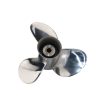 9.25x10 Outboard Propeller Stainless Steel Fit Tohatsu Boat Engines 9.9HP - 20HP