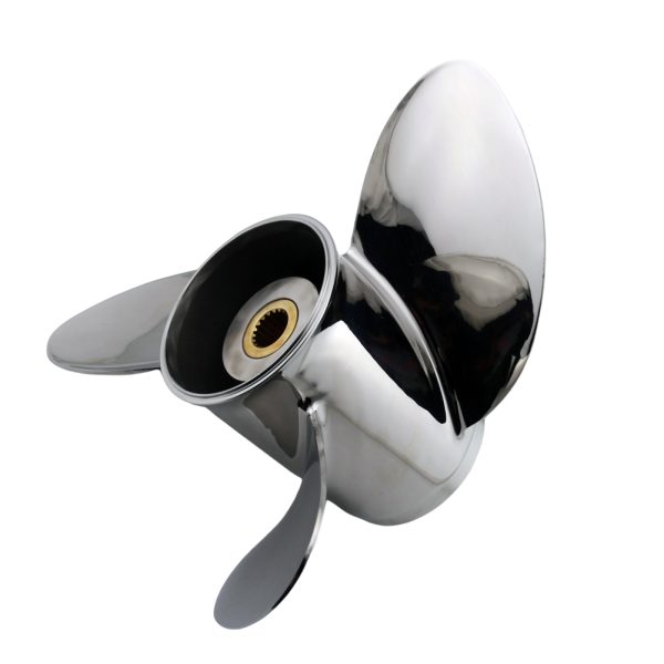 14.75X19 Propeller OEM 3862462 fit Volvo Penta SX Drive All Models Engines 130-300HP,19 Spline Tooth,Stainless,RH - Image 2