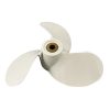 7 1/2×7 Outboard Propeller Aluminum Fit Yamaha Boat Engines 4-6 HP - Image 3