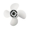 10.6×12 Outboard Propeller Aluminum Fit Yamaha Boat Engines 25-60 HP 4 Blades - Image 2