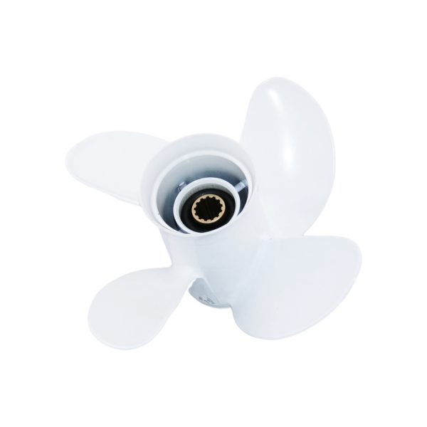 10.6×12 Outboard Propeller Aluminum Fit Yamaha Boat Engines 25-60 HP 4 Blades - Image 3
