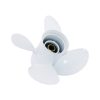 10.6×12 Outboard Propeller Aluminum Fit Yamaha Boat Engines 25-60 HP 4 Blades