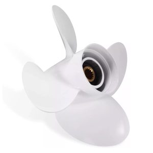 13.8×11 Outboard Propeller Aluminum Fit Yamaha Boat Engines 50-130 HP 4 Blades