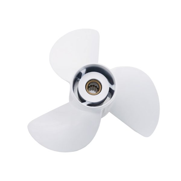 13 5/8×14 Outboard Propeller Aluminum Fit Yamaha Boat Engines 50-130 HP - Image 3